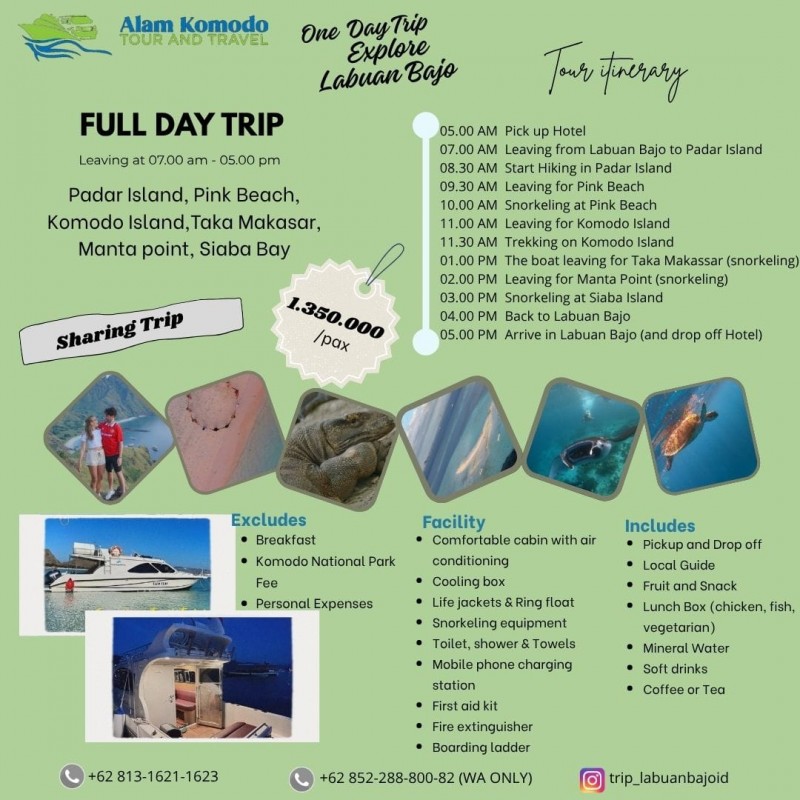 Open trip Labuan Bajo 