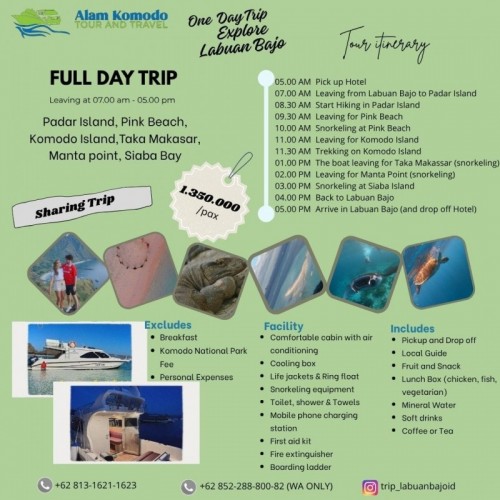 Open trip Labuan Bajo 